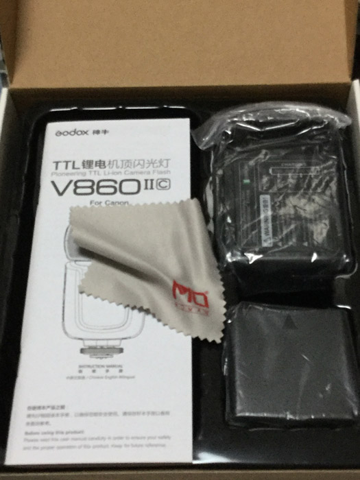 Godox Ving V860IIC 2.4G 　購入